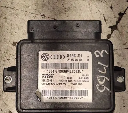 Audi A6 S6 C6 4F Hand brake control module 4F0907801 4F0910801 32620003