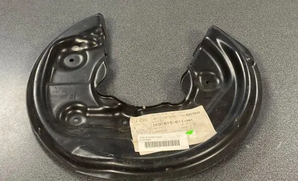 Volkswagen Jetta V Rear brake disc plate dust cover 1K0615611AH