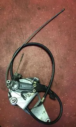 Mercedes-Benz E W124 Handbrake/parking brake lever assembly 1244270801