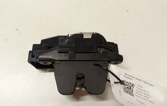 Citroen C4 I Picasso Tailgate/trunk/boot lock/catch/latch 9660403980
