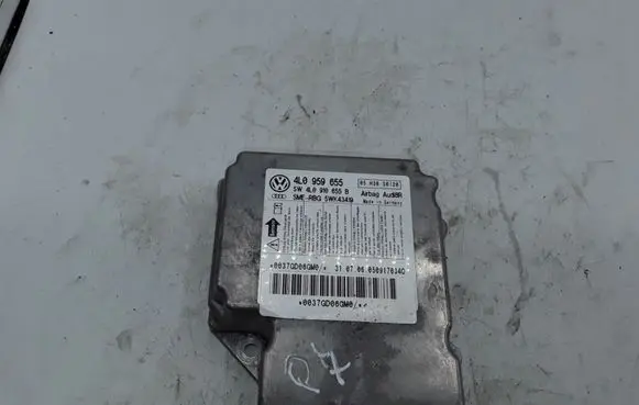 Audi Q7 4L Airbag control unit/module 4L0959655 4L0910655B 5WK43419