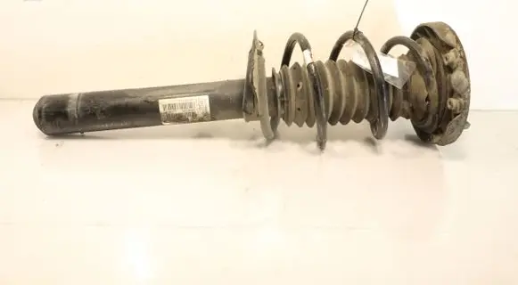 Front shock absorber with coil spring