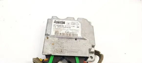 Peugeot 307 Airbag control unit/module 9654491180