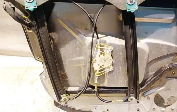 Audi A2 Sliding door window regulator with motor 