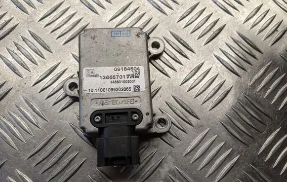 Opel Signum ESP acceleration yaw rate sensor 13665701 09184504