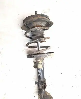 Front shock absorber with coil spring