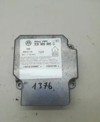 Volkswagen PASSAT B6 Airbag control unit/module 1c0909605c