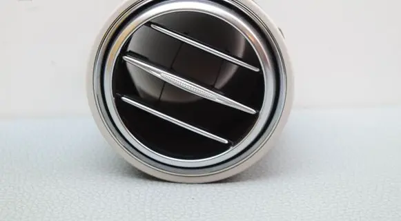 Dashboard air vent grill cover trim
