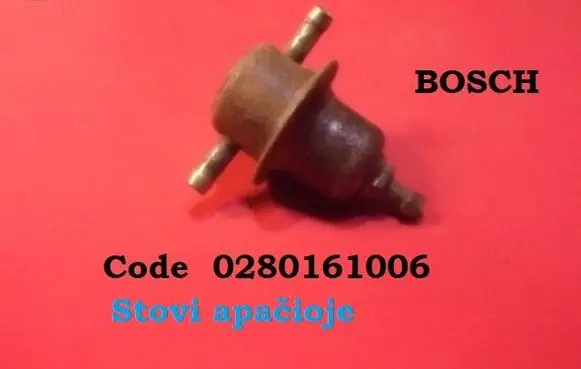 Opel Kadett E Fuel pressure regulator 0280161006