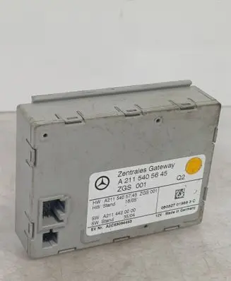 Mercedes-Benz E W211 Gateway control module A2115405645 A2114420000 A2115405745