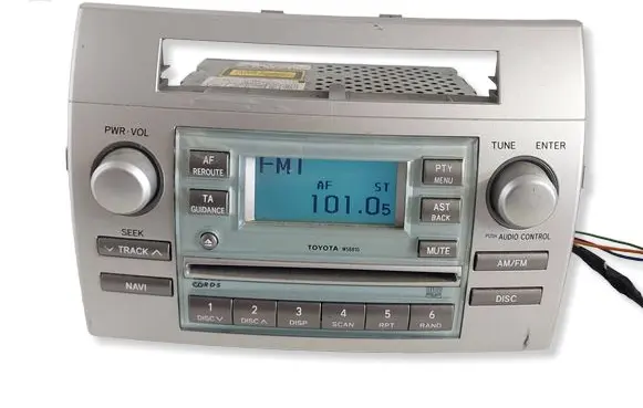 Toyota Corolla Verso AR10 Radio/CD/DVD/GPS head unit 861200F010 CQTS7421LC W58810