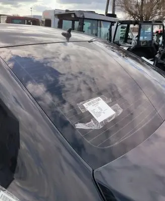 Audi A8 S8 D4 4H Rear windscreen/windshield window 