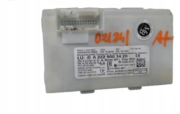 Mercedes-Benz CLS W257 Keyless (KESSY) go control unit/module A2229003420