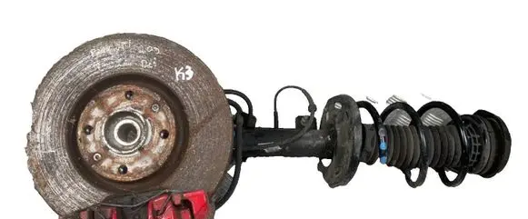 Peugeot 208 Front wheel hub spindle knuckle 9806382280