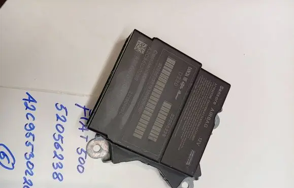 Fiat 500 Airbag control unit/module 52056238 22190609L A2C95530206