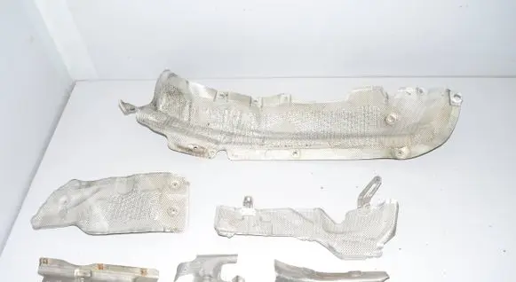 Heat shield in engine bay