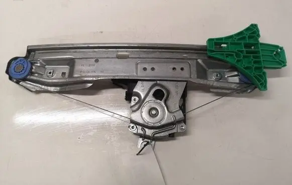 Opel Astra J Rear door window regulator with motor 915346105 13350763 911718106