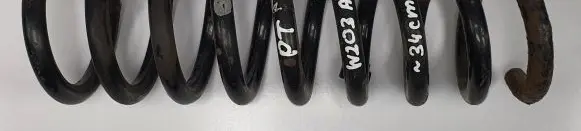 Mercedes-Benz C W203 Rear coil spring