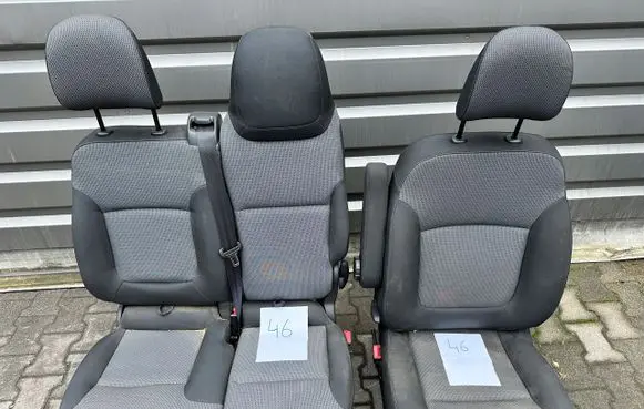 Renault Trafic III (X82) Seat and door cards trim set 876207632R