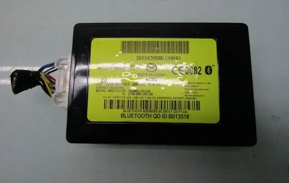 Mazda 2 Bluetooth control unit module BBP366DH0B