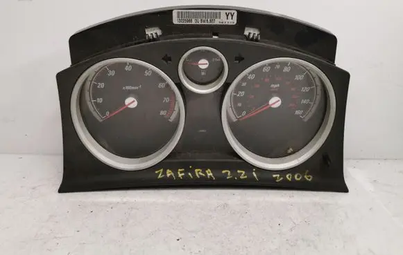 Opel Zafira B Speedometer (instrument cluster) 13225966