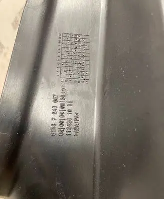 BMW 3 F30 F35 F31 Bottom trim 7240687