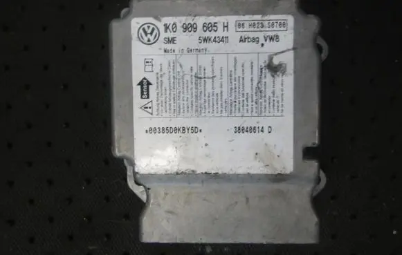Volkswagen Jetta V Airbag control unit/module 1k0909605h 5wk43411