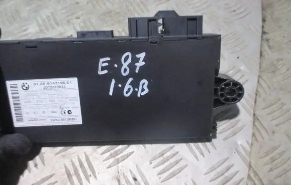 BMW 1 E81 E87 Comfort/convenience module 9147195 2072610844 116RI000003