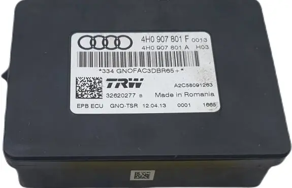 Audi A6 S6 C7 4G Hand brake control module 4H0907801F 32620277 4H0907801A