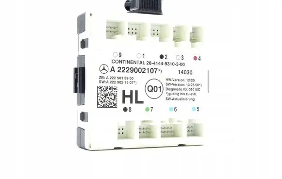 Mercedes-Benz S W222 Door control unit/module A2229002107