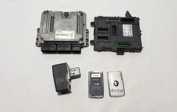 Renault Espace V (RFC) Engine ECU kit and lock set 