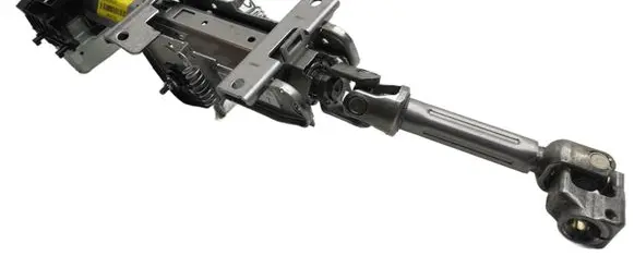 Steering wheel axle