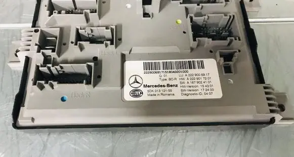 Mercedes-Benz S W222 Comfort/convenience module A2229006917 A2229017201 A1679024101