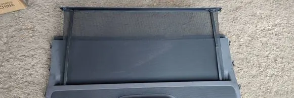 Volkswagen Phaeton Electric rear window sunshade cover 3D5861325D 014000000302