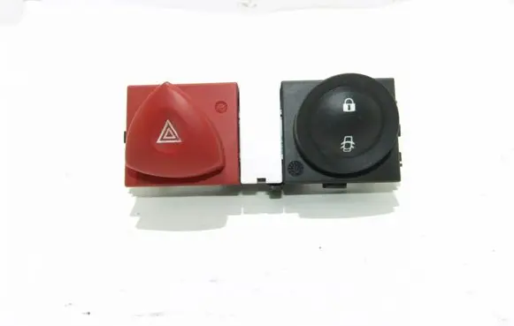 Renault Megane II Hazard light switch 8200095493