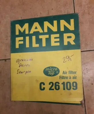 Ford Sierra Air filter C26109