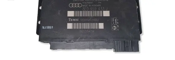 Audi A4 S4 B6 8E 8H Comfort/convenience module 8E0959433J