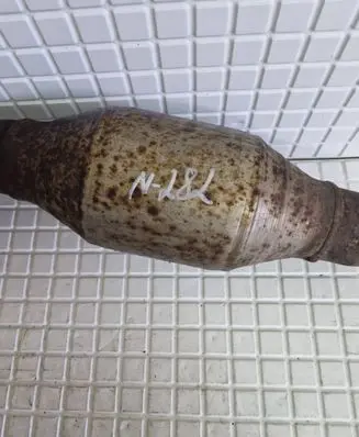Toyota Yaris Catalyst/FAP/DPF particulate filter 