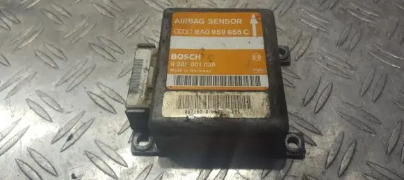 Audi A4 S4 B5 8D Airbag control unit/module 0285001038 8a0959655c