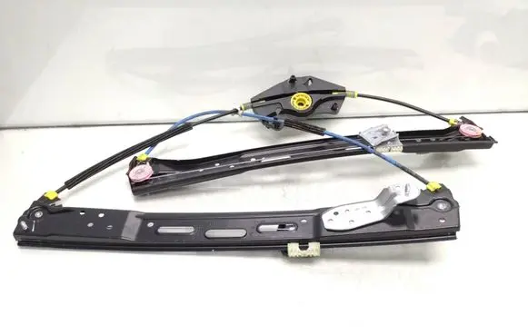 Front window lifting mechanism without motor