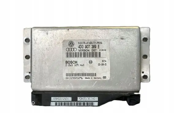 Audi A8 S8 D2 4D ESP (stability system) control unit 4D0907389E