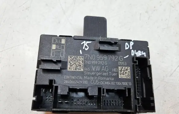 Skoda Yeti (5L) Door control unit/module 7N0959792G