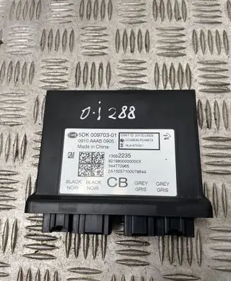 Opel Insignia A Keyless (KESSY) go control unit/module 5DK00970301 13592235