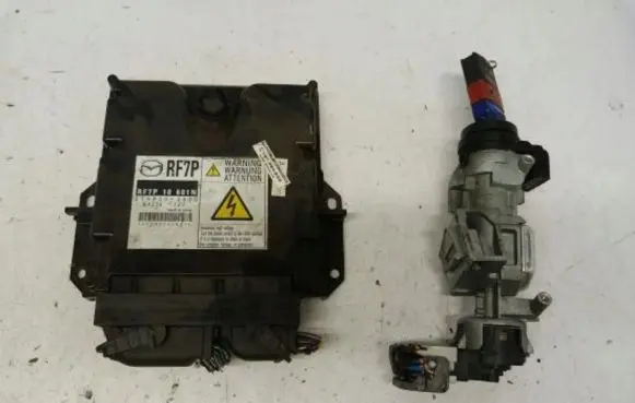 Mazda 5 Engine ECU kit and lock set 3M513F880AC