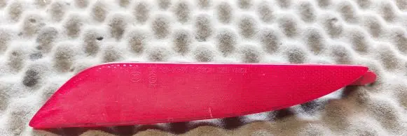 Rear tail light reflector