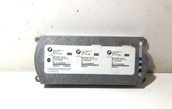 BMW 5 E60 E61 Bluetooth control unit module 911680101