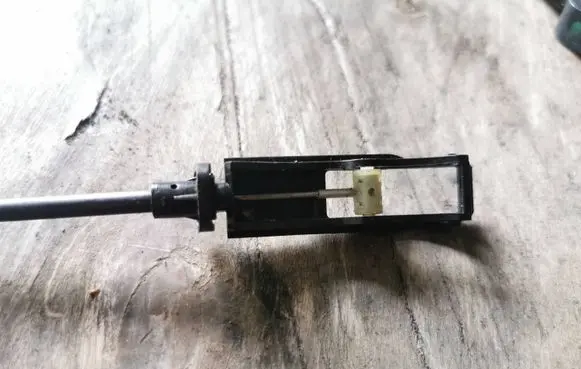Volkswagen Sharan Front door cable line 7N0837085B