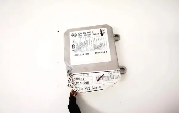 Volkswagen Fox Airbag control unit/module 1c0909605k 5wk43125