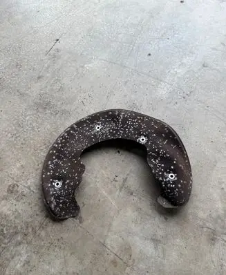 Audi A4 S4 B8 8K Front brake disc dust cover plate 