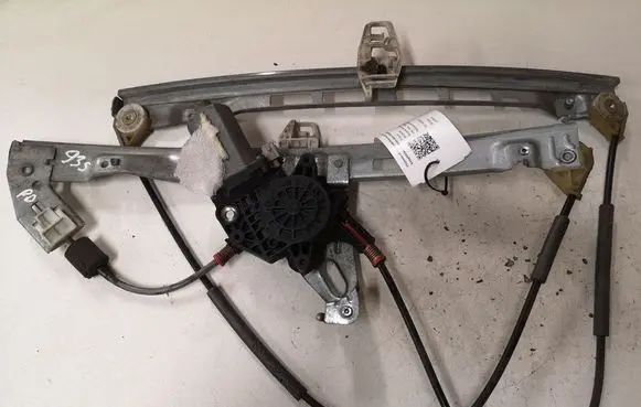 Peugeot 206 Front door window regulator with motor